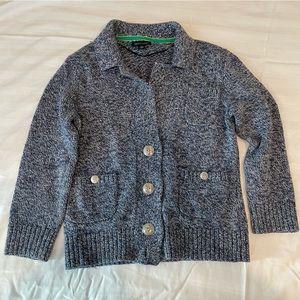 Tommy Hilfiger marbled blazer sweater